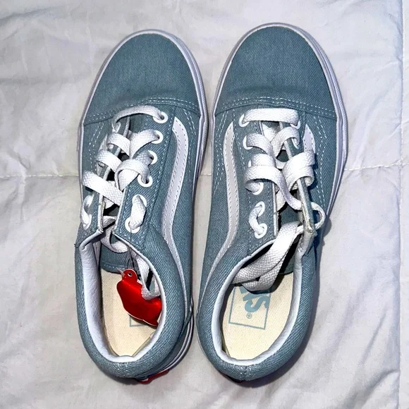 Vans Old Skool Denim women’s size 5 sneakers - Picture 2 of 8